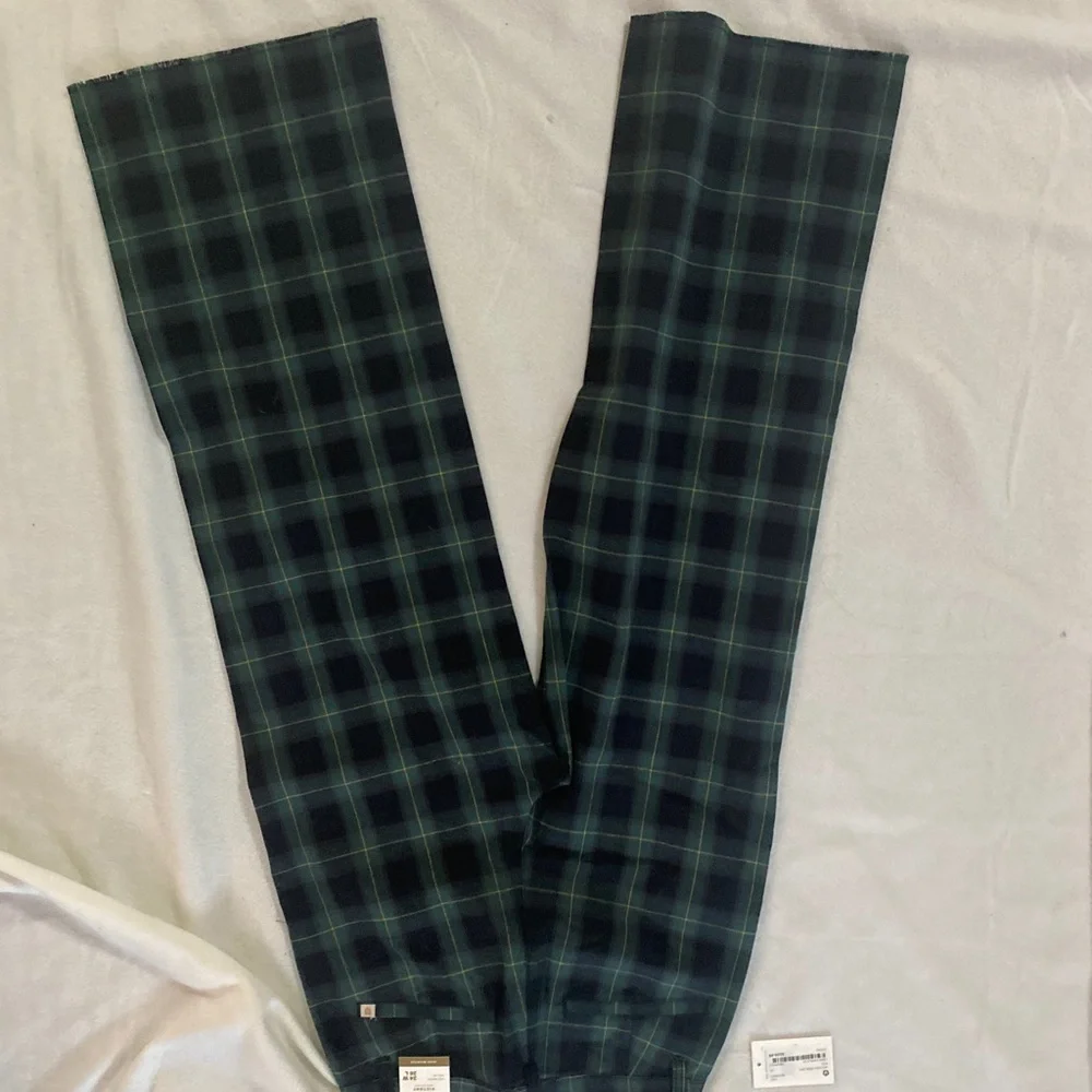 skater check pants high waisted - Picture 6 of 9